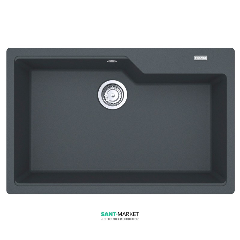 Мийка для кухні Franke Urban UBG 610-78 врізна прямокутна Fragranite графіт 114.0574.958