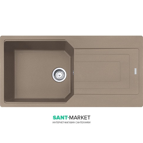 Мийка для кухні Franke Urban UBG 611-100 XL врізна зворотний Fragranite мигдаль 114.0574.932
