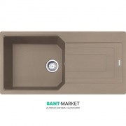 Мойка для кухни Franke Urban UBG 611-100 XL врезная оборотная Fragranite миндаль 114.0574.932