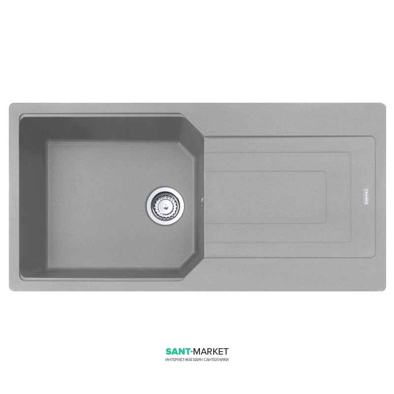Мийка для кухні Franke Urban UBG 611-100 XL врізна зворотний Fragranite сірий камінь 114.0574.934