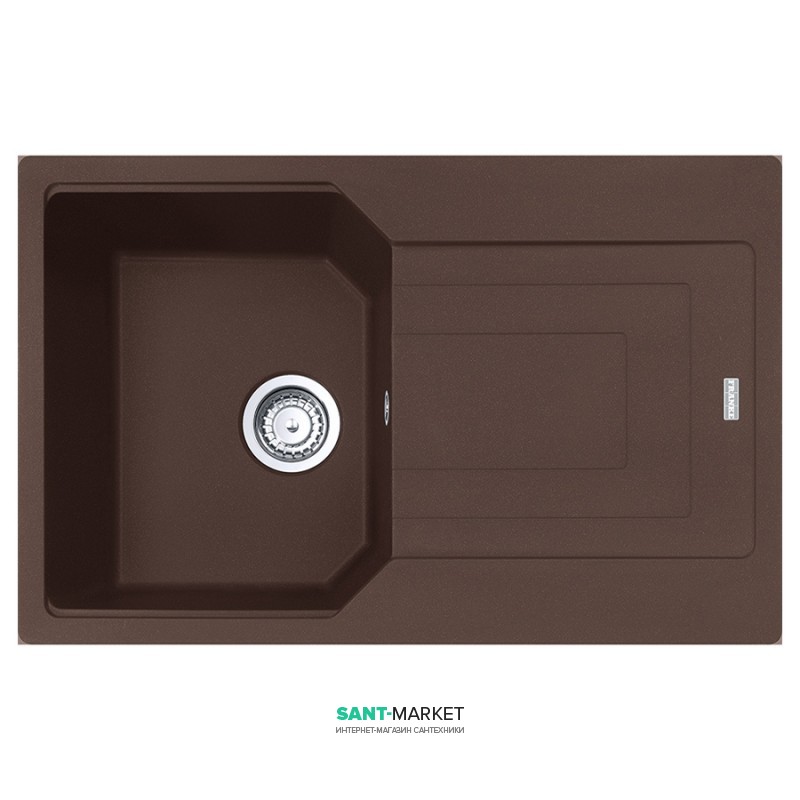 Мойка для кухни Franke Urban UBG 611-78 врезная оборотная Fragranite шоколад 114.0574.938