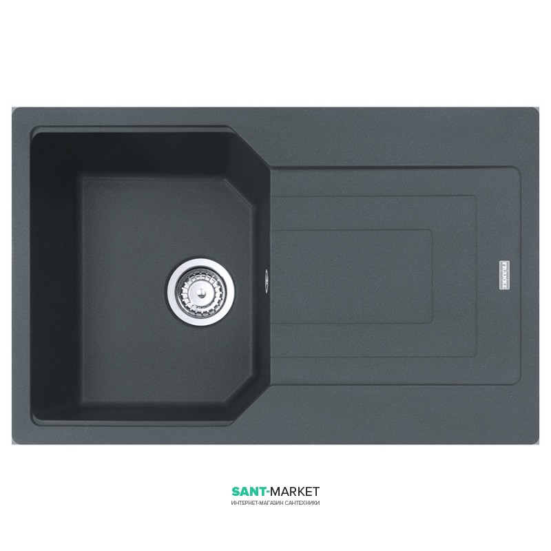 Мойка для кухни Franke Urban UBG 611-78 врезная оборотная Fragranite графит 114.0574.939