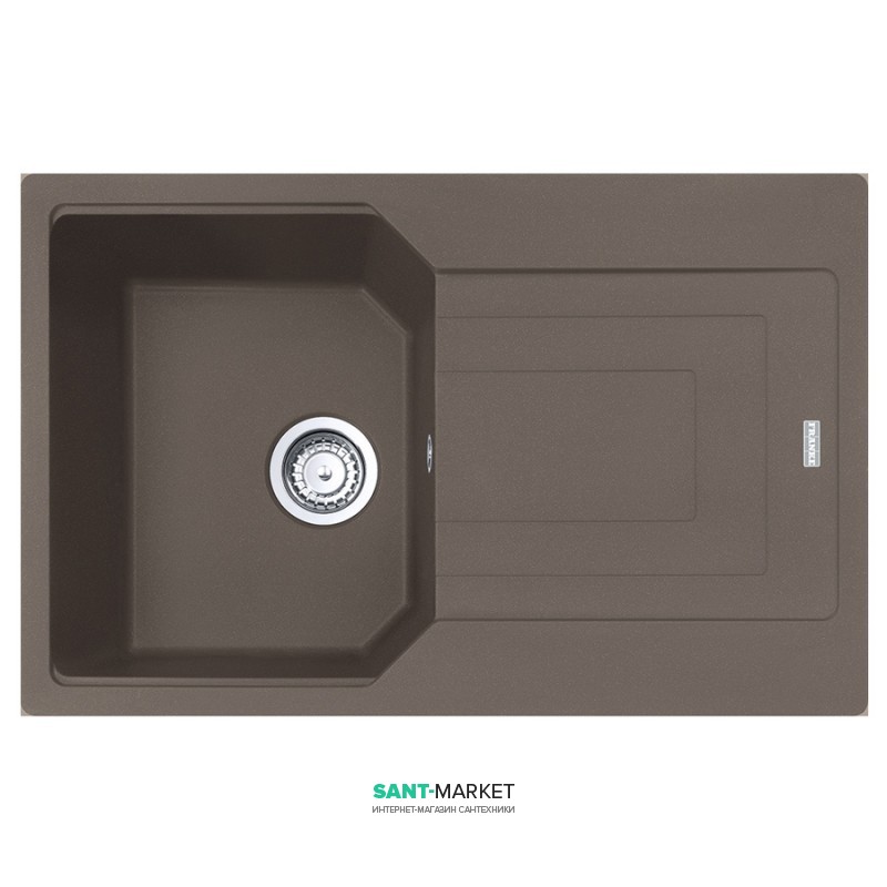 Мойка для кухни Franke Urban UBG 611-78 врезная оборотная Fragranite шторм 114.0574.945