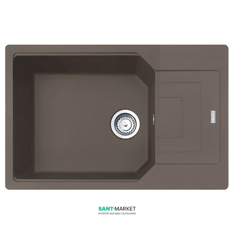 Мойка для кухни Franke Urban UBG 611-78 XL врезная оборотная Fragranite шторм 114.0574.983