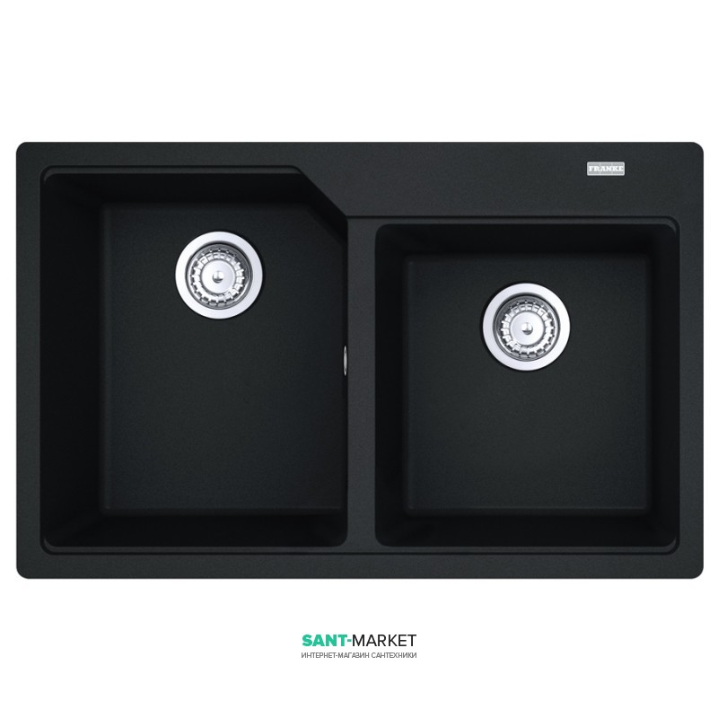 Мойка для кухни Franke Urban UBG 620-78 врезная Fragranite оникс 114.0574.971