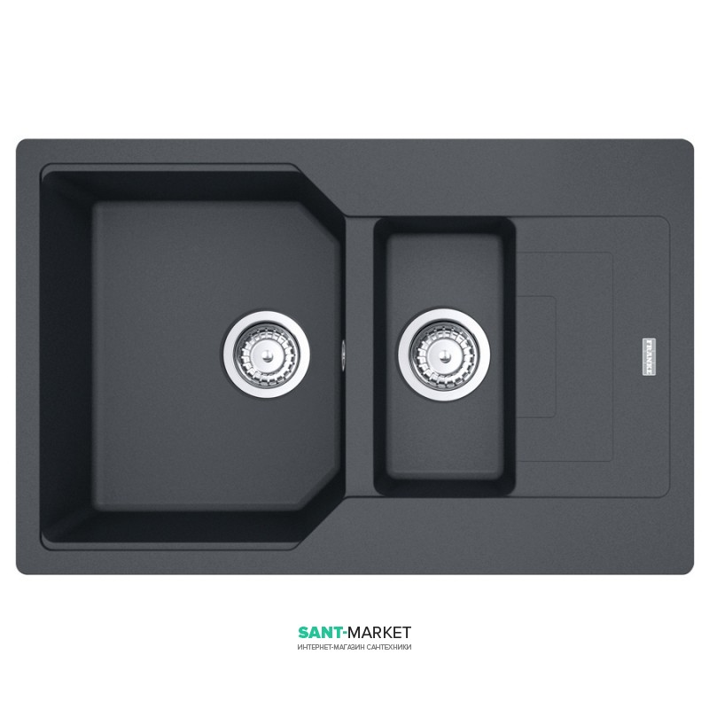 Мийка для кухні Franke Urban UBG 651-78 врізна зворотний Fragranite графіт 114.0574.987