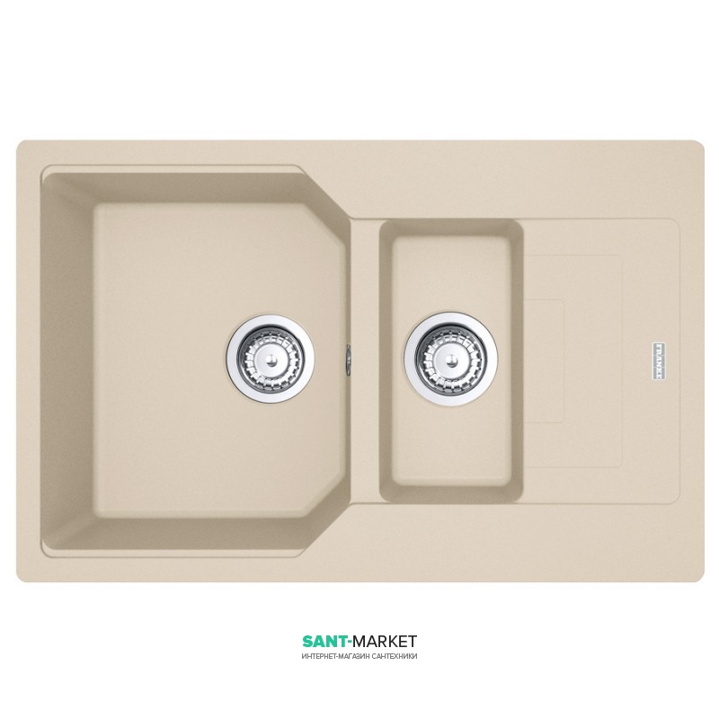 Мийка для кухні Franke Urban UBG 651-78 врізна зворотний Fragranite бежевий 114.0574.988