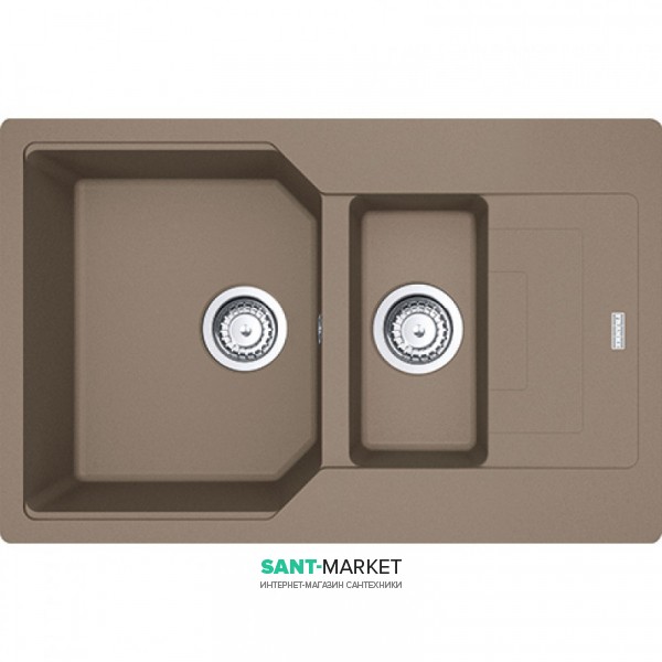 Мийка для кухні Franke Urban UBG 651-78 врізна зворотний Fragranite мигдаль 114.0574.990