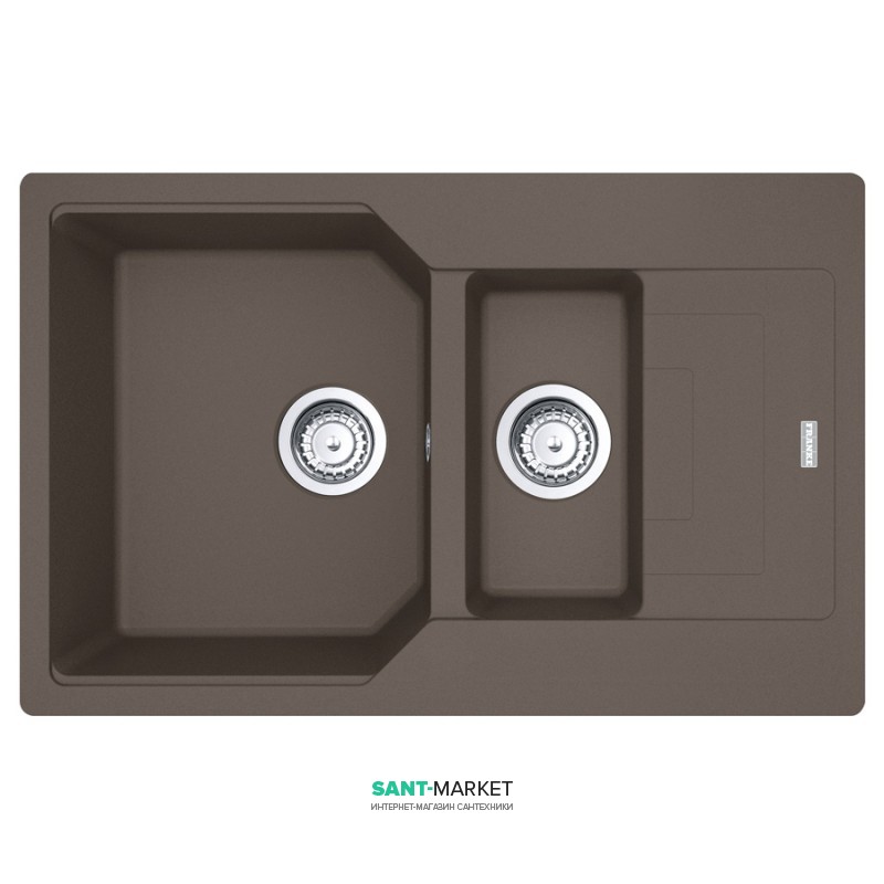 Мийка для кухні Franke Urban UBG 651-78 врізна зворотний Fragranite шторм 114.0574.993