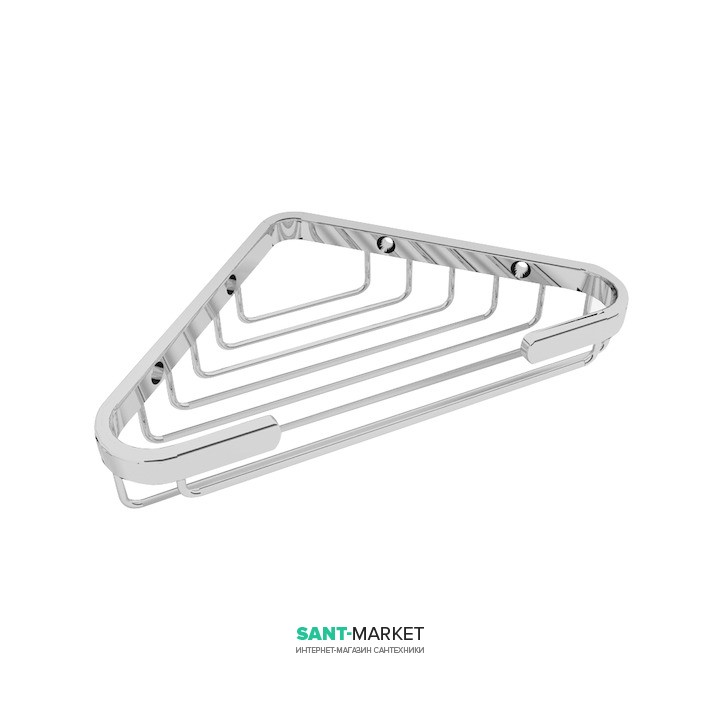 Поличка для ванної Jika Generic ґратчаста кутова хром H3853D30040301