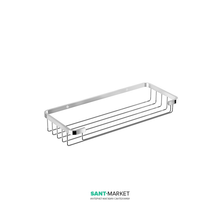 Полочка для ванной Jika Generic решетчатая 30 см хром H3853D30042001