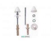 Кріплення для пісуара Jika Livo з білими ковпачками H8925360008901