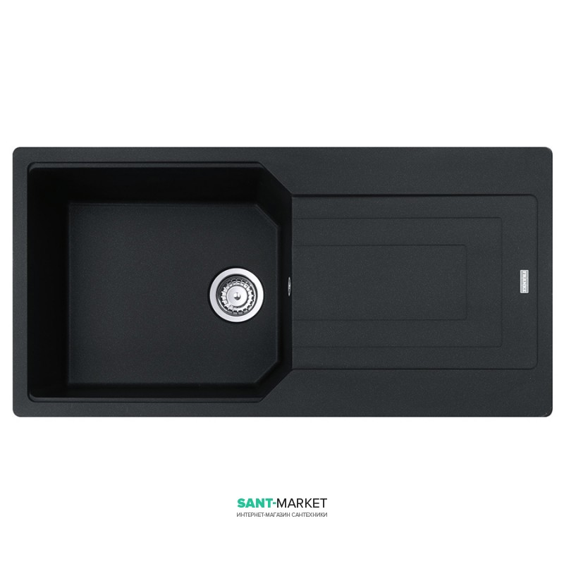 Мойка для кухни Franke Urban UBG 611-100 XL врезная оборотная Fragranite оникс 114.0574.931