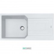 Мойка для кухни Franke Urban UBG 611-100 XL врезная оборотная Fragranite белый 114.0574.933