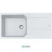 Мойка для кухни Franke Urban UBG 611-100 XL врезная оборотная Fragranite белый 114.0574.933