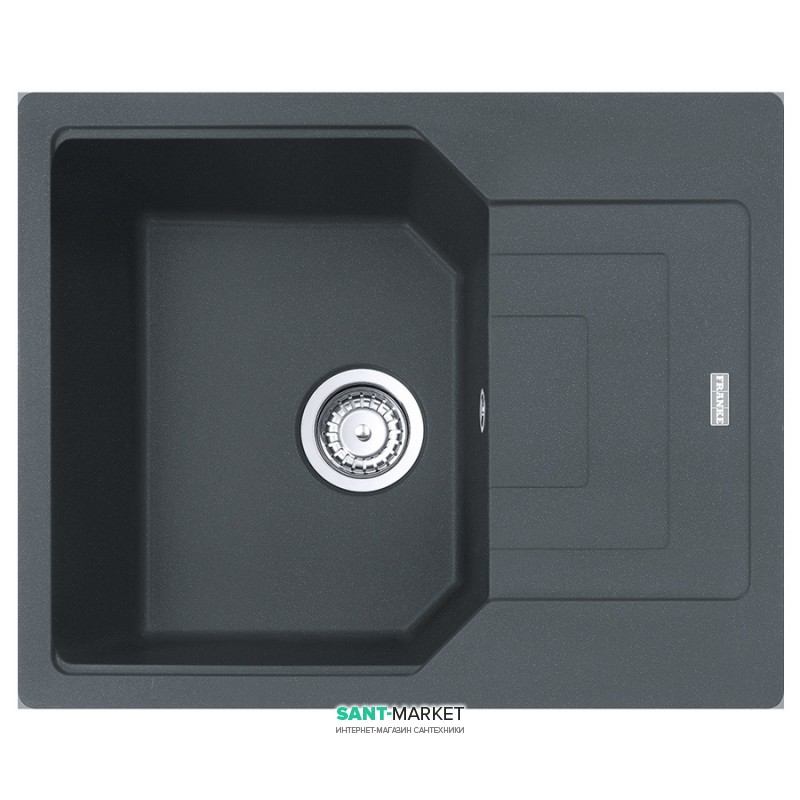 Мойка для кухни Franke Urban UBG 611-62 врезная оборотная Fragranite графит 114.0574.950