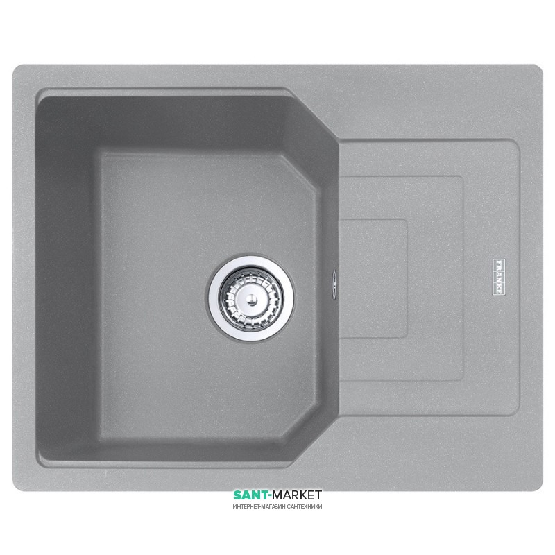 Мойка для кухни Franke Urban UBG 611-62 врезная оборотная Fragranite серый камень 114.0574.955