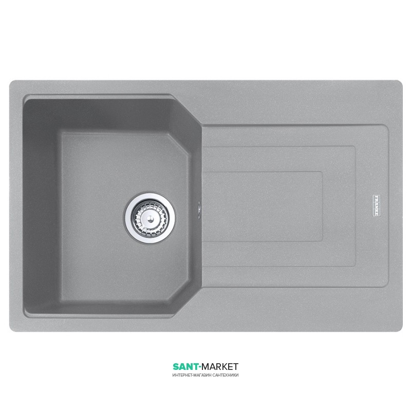 Мойка для кухни Franke Urban UBG 611-78 врезная оборотная Fragranite серый камень 114.0574.944