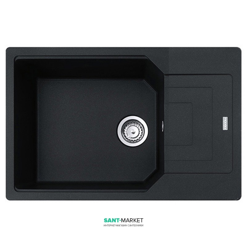 Мойка для кухни Franke Urban UBG 611-78 XL врезная оборотная Fragranite оникс 114.0574.979