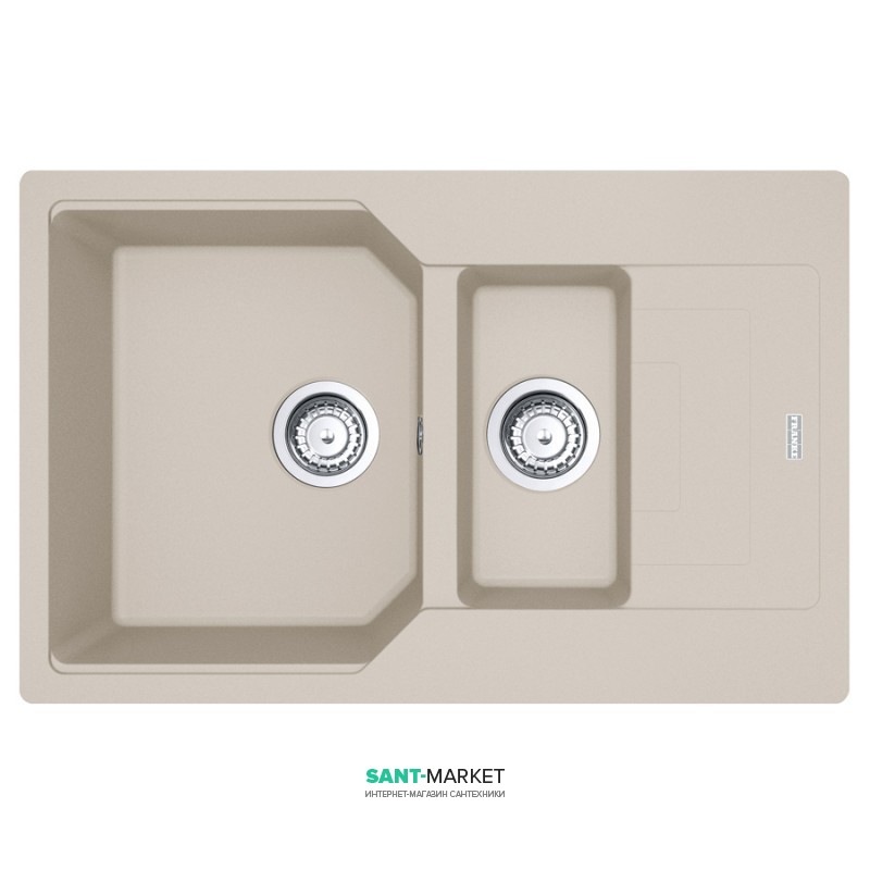 Мойка для кухни Franke Urban UBG 651-78 врезная оборотная Fragranite сахара 114.0574.985