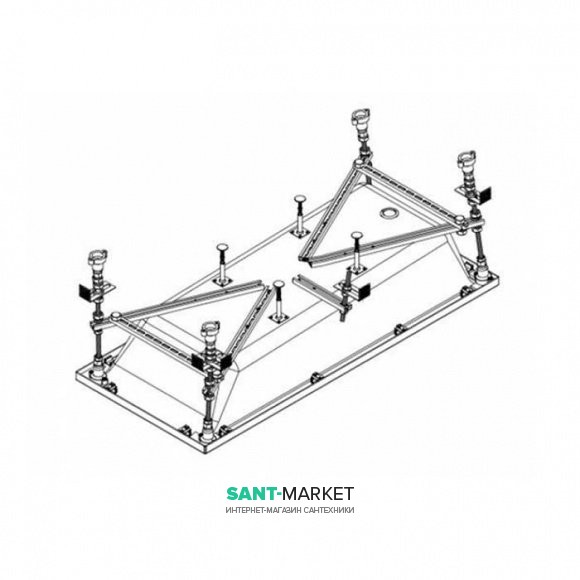 Каркас для ванни Kolpa-san CM 180-200 573012