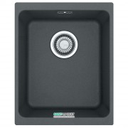 Мойка для кухни Franke Kubus KBG 110-34 монтаж под столешницу Fragranite графит 125.0073.031