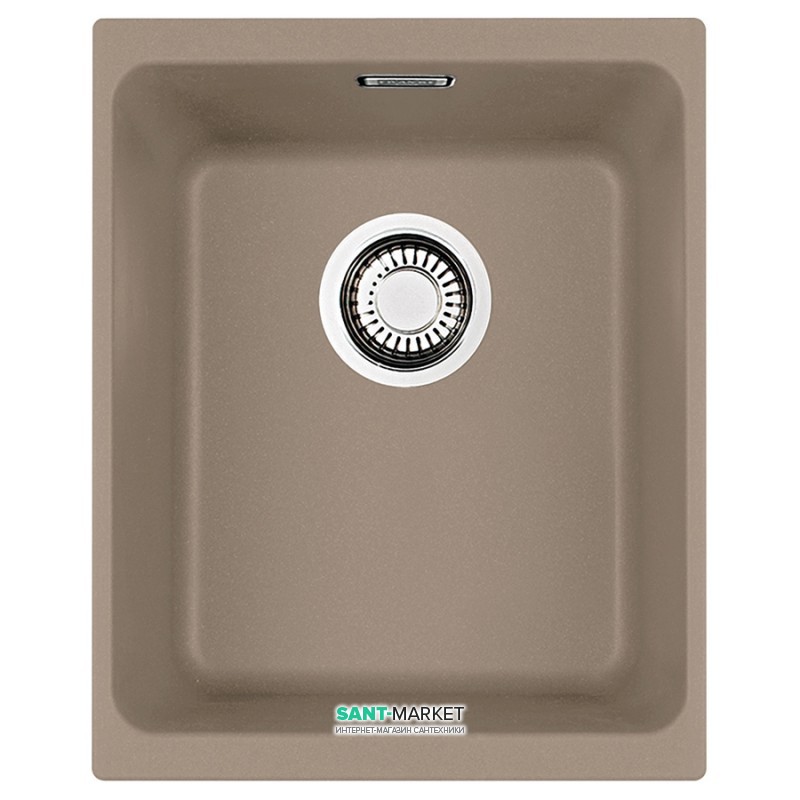 Мийка для кухні Franke Kubus KBG 110-34 монтаж під стільницю Fragranite мигдаль 125.0331.003