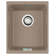 Мийка для кухні Franke Kubus KBG 110-34 монтаж під стільницю Fragranite мигдаль 125.0331.003