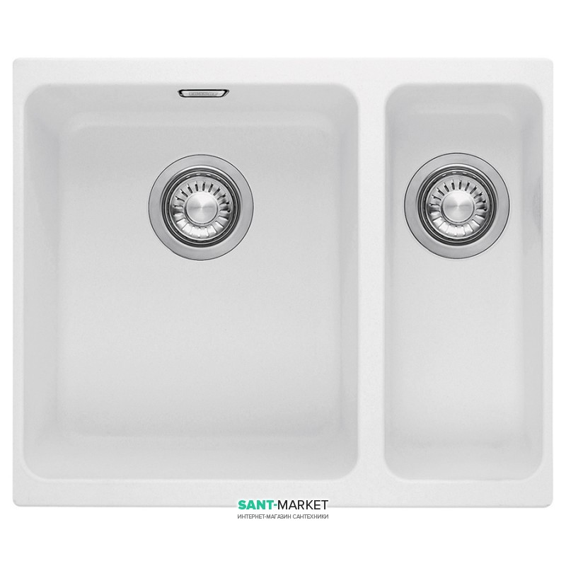 Мойка для кухни Franke Kubus KBG 160 монтаж под столешницу Fragranite белый 125.0158.599