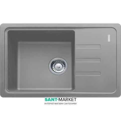 Мийка для кухні Franke Malta BSG 611-62 врізна зворотний Fragranite сірий камінь 114.0575.042