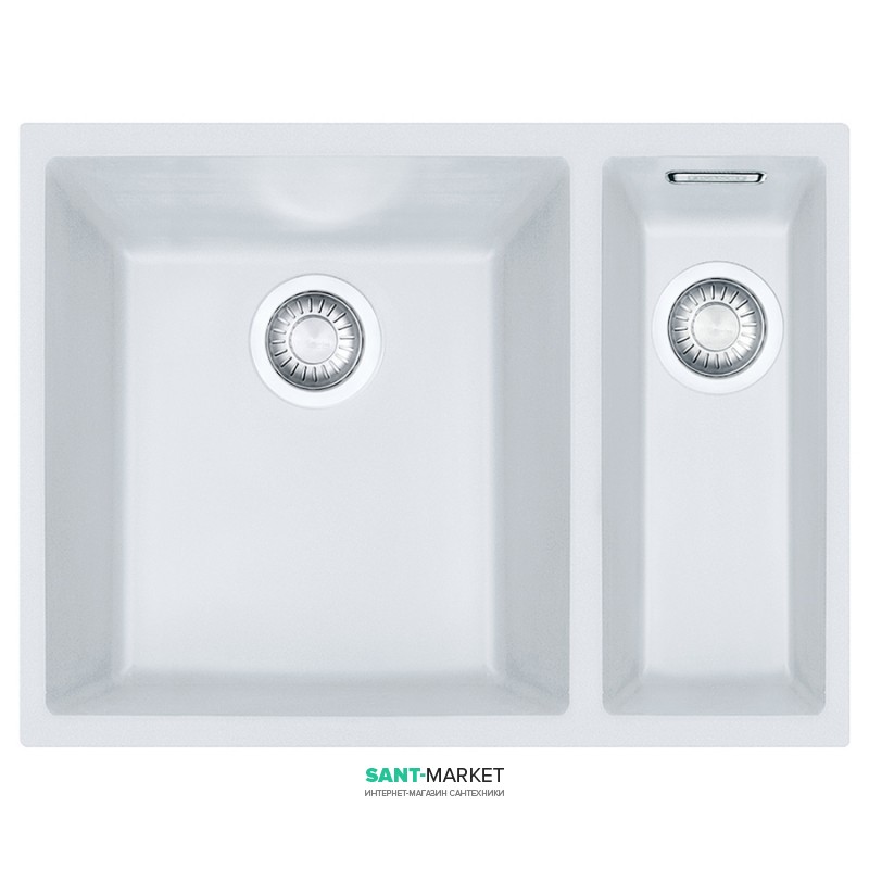 Мийка для кухні Franke Sirius SID 160 монтаж під стільницю Tectonite білий 125.0395.612