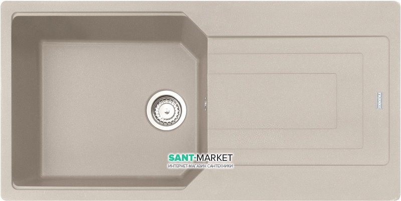 Мойка для кухни Franke Urban UBG 611-100 XL врезная оборотная Fragranite сахара 114.0600.980