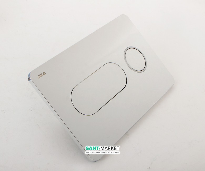 Панель змиву Jika Modul PL8 основа матовий хром кільце глянсовий хром H8936460070001
