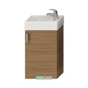 Тумба подвесная с раковиной для ванной Jika Petit 40х23 см вишня H4535111753081