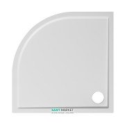 Душевой поддон Jika Padana угловой 90x90 см мрамор белый H2119330000001