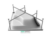 Каркас для ванны Kolpa-san Chad-D угловой 573050