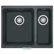Мойка для кухни Franke Kubus KBG 160 монтаж под столешницу Fragranite графит 125.0072.749
