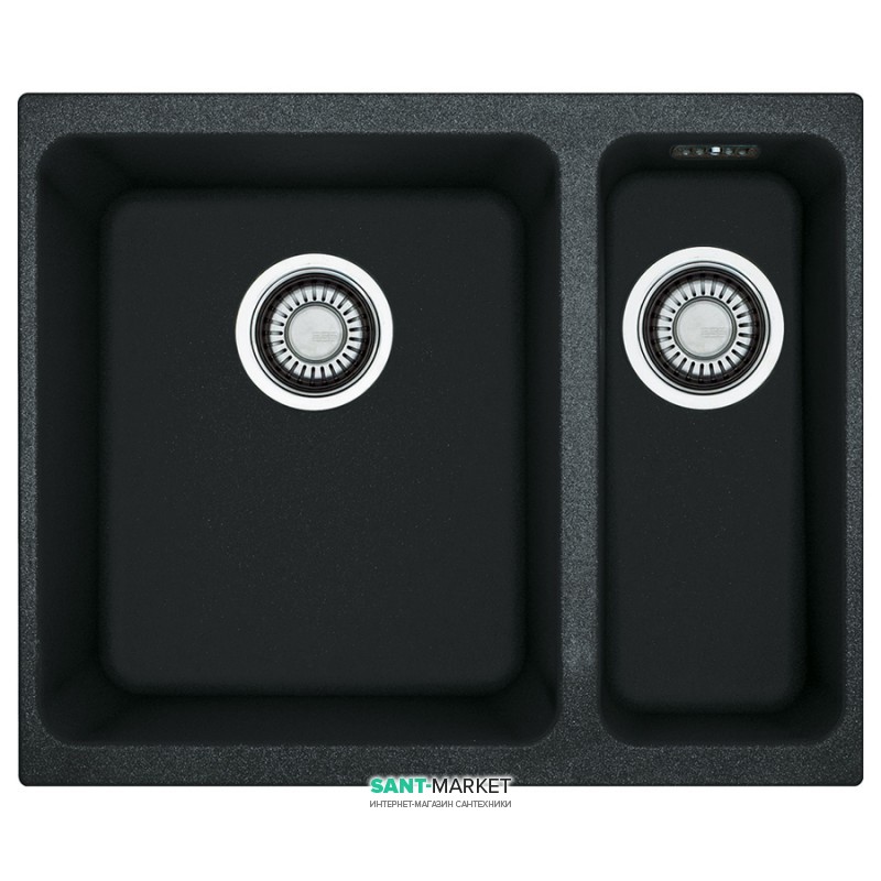 Мийка для кухні Franke Kubus KBG 160 монтаж під стільницю Fragranite онікс 125.0158.598