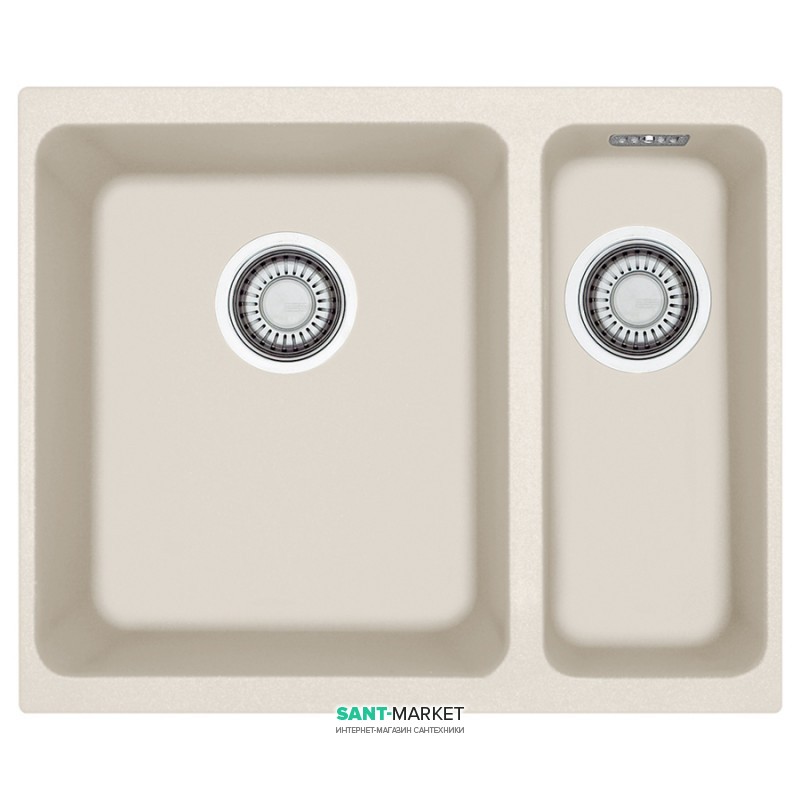 Мойка для кухни Franke Kubus KBG 160 монтаж под столешницу Fragranite ваниль 125.0283.925