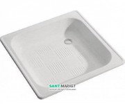 Душовий піддон Jika Sofia Antislip квадратний 90x90 см сталь білий H2140900000111