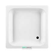 Душовий піддон Jika Sofia квадратний 80x80 см сталь білий H2140800000001