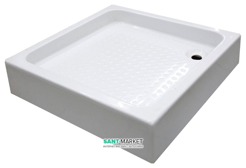 Душевой поддон Kolpa-san Trin 80x80 белый 754893
