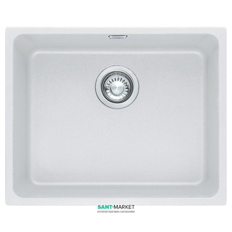 Мойка для кухни Franke Kubus KBG 110-50 монтаж под столешницу Fragranite белый 125.0459.028