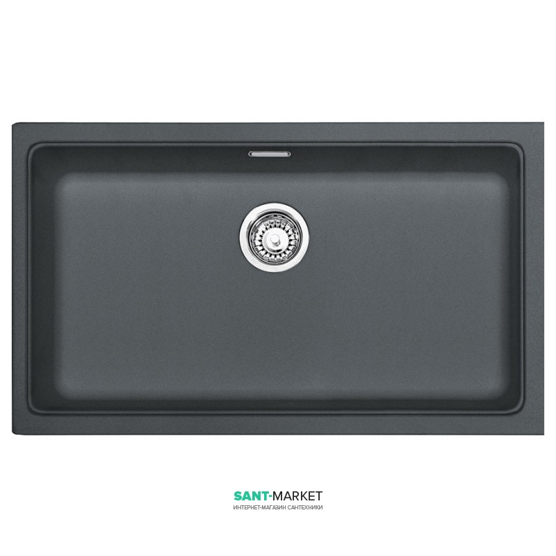 Мойка для кухни Franke Kubus KBG 110-70 монтаж под столешницу Fragranite графит 125.0499.008