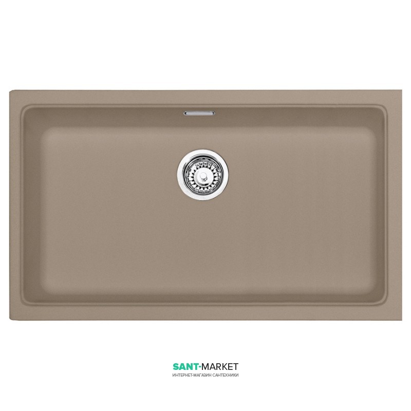 Мийка для кухні Franke Kubus KBG 110-70 монтаж під стільницю Fragranite мигдаль 125.0499.034