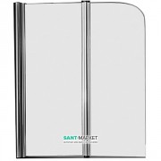 Шторка для ванной Kolpa-san Sole TP 112/K UNI прозрачный 514862