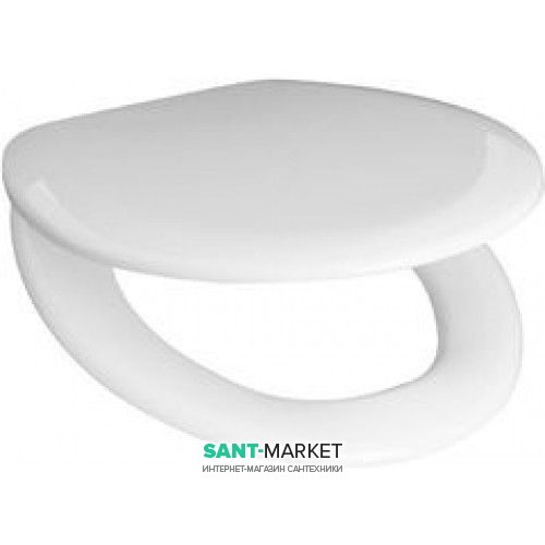 Сидіння з кришкою для унітазу Jika Sam термопласт білий H8925200000001