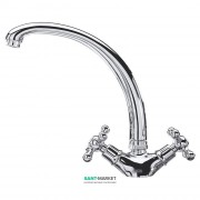 Змішувач для кухні Franke Ambra двухвентильний латунь хром 115.0027.877