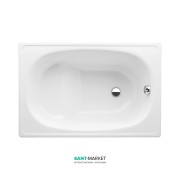 Сталева міні-ванна Jika Riga сидяча 105х70 см білий H2340000000001