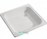 Душовий піддон Jika Sofia Antislip квадратний 80x80 см сталь білий H2140800000111